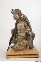 Soldier in American Army Military Uniform 0082